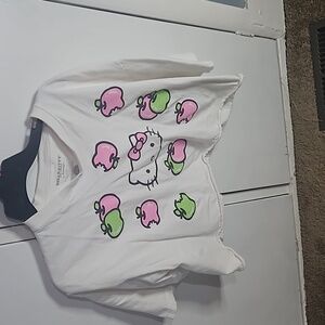 Hello Kitty Apple Crop Top